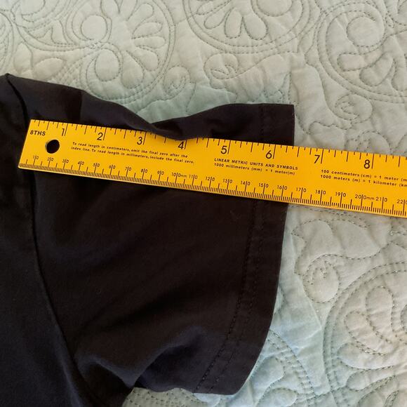 Starbucks Womens American Sign Language ASL Short Sleeve Logo Tee Small Black - Picture 11 of 11